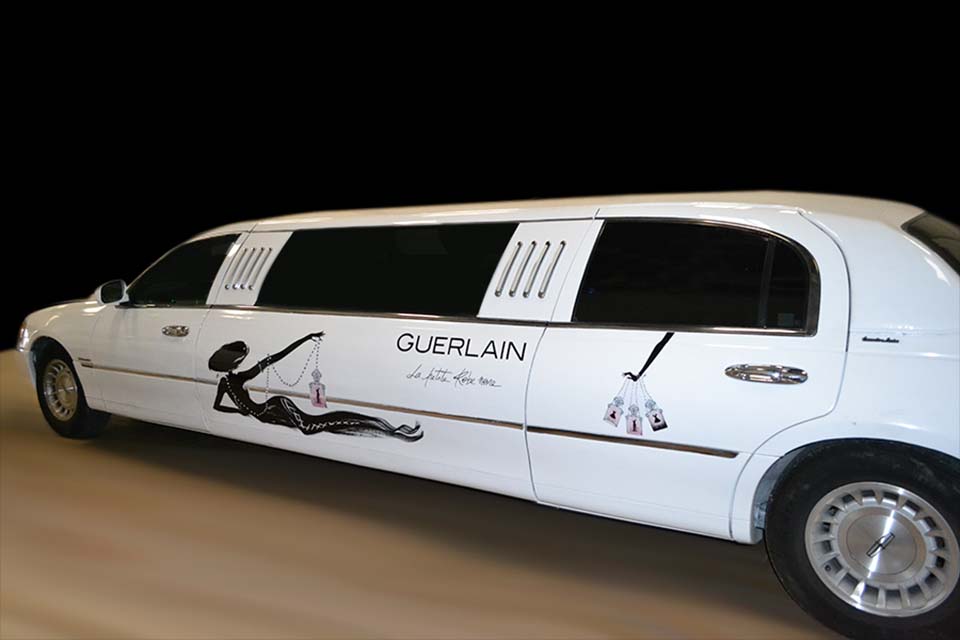 Publicidad con limusinas