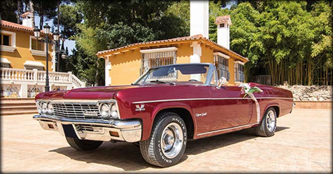 Coche de boda Chevrolette Impala