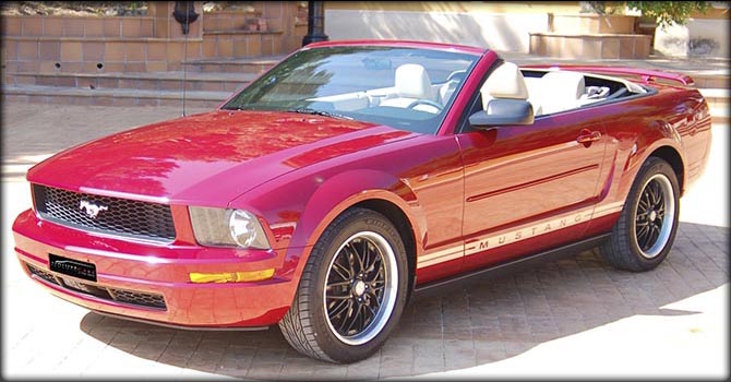 Coche de boda Ford Mustang