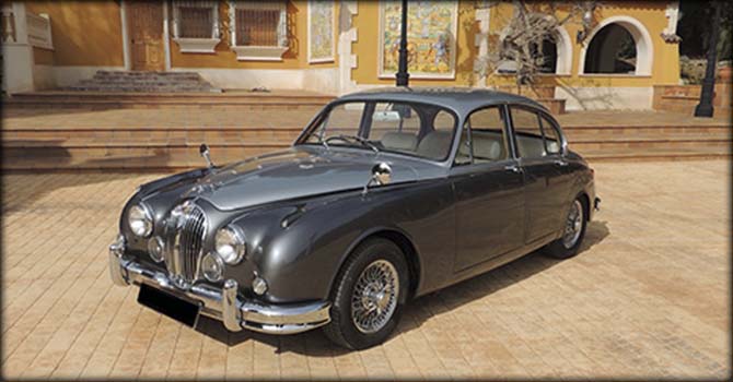 Coche de boda Jaguar MK II