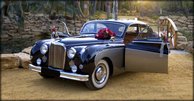 Coche de boda Jaguar MK IX