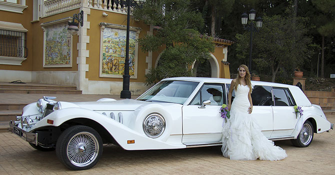 Limusinas exclusivas y de lujo para bodas
