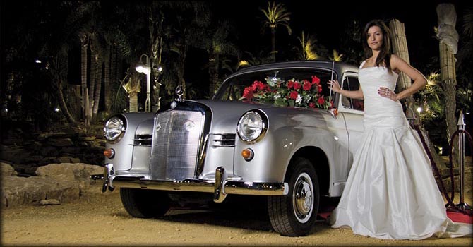 Coche de boda Mercedes Benz Ponton