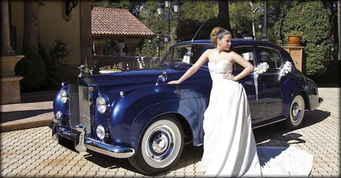 Coche de boda Rolls Royce Silver Cloud