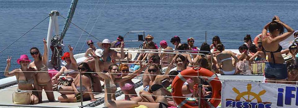 FIESTAS EN BARCOS Fiestas colectivas para celebraciones y despedidas